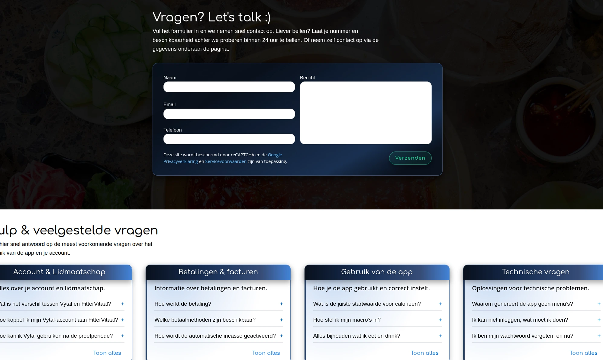 Screenshot van de website van Lifestyle-R, een Personal Training en leefstijl onderneming in Eindhoven. Web & systeem development door TerraBytz.