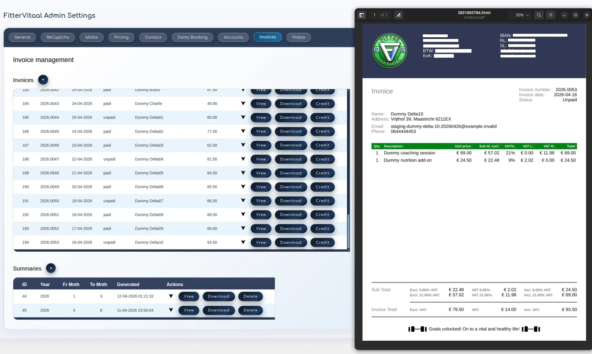 Screenshot van de website van Lifestyle-R, een Personal Training en leefstijl onderneming in Eindhoven. Web & systeem development door TerraBytz.