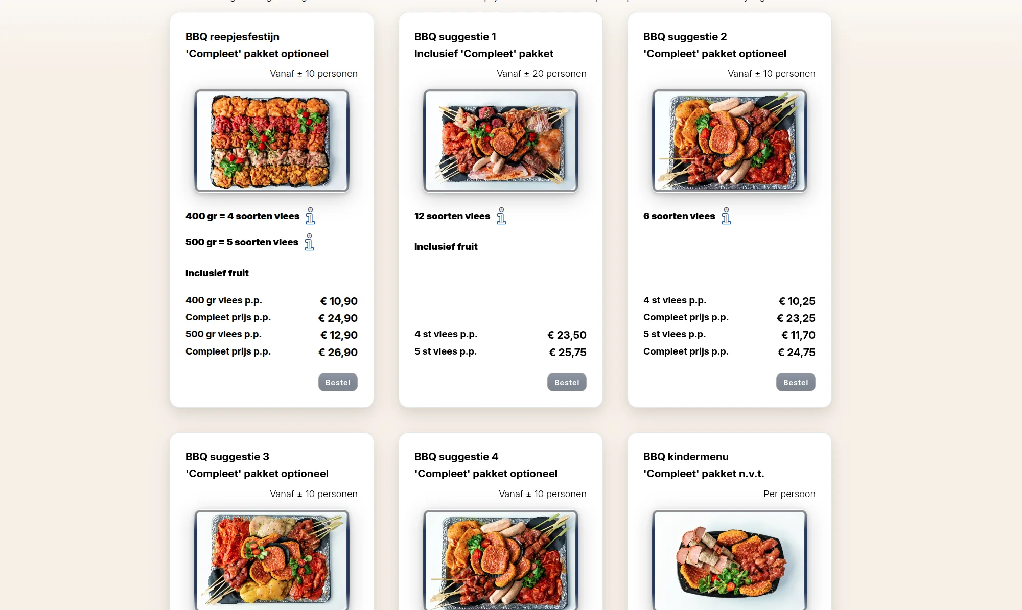 Screenshot van de website van Slagerij Ophuis, een ambachtelijke slagerij in Erp. Web & systeem development door TerraBytz.